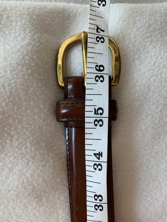 Vintage Coach Brown Leather Belt main image 9